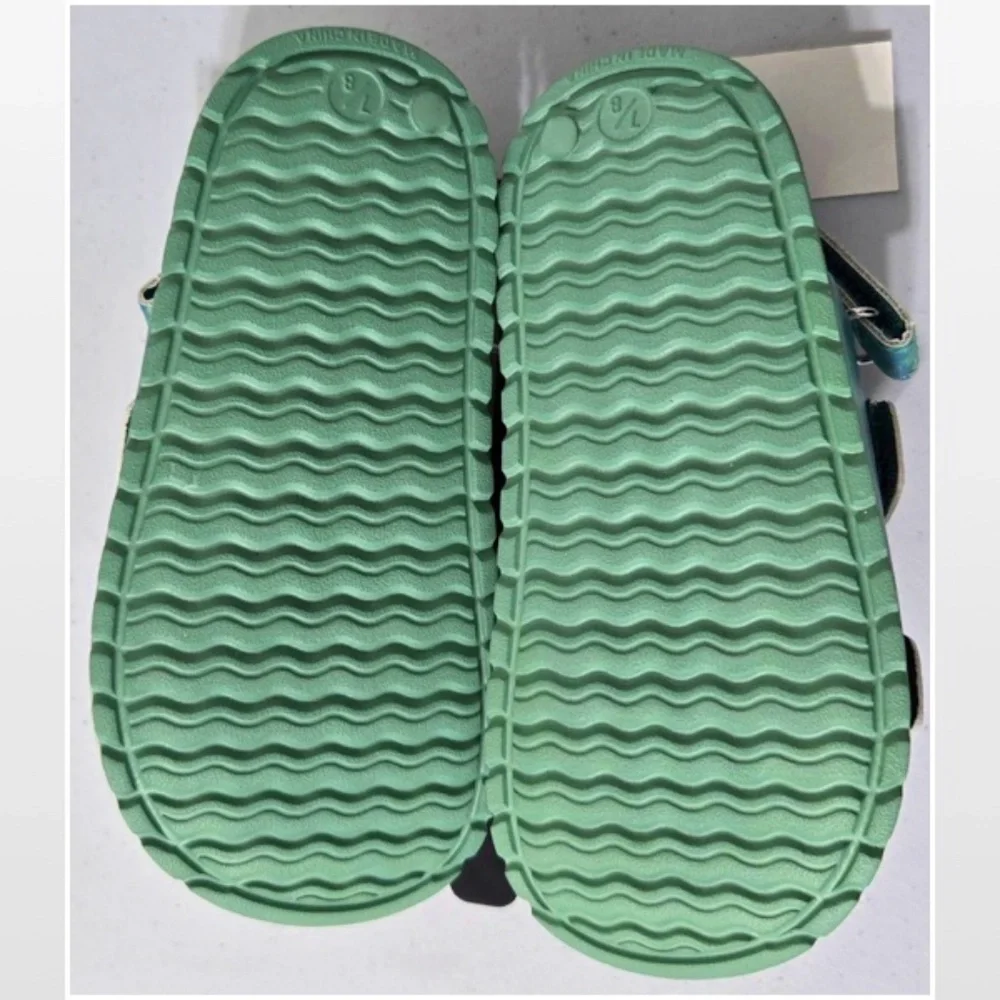 New Wave Zone Shoes Kids Toddler Sandals Camo Green NWT Unisex Fisherman